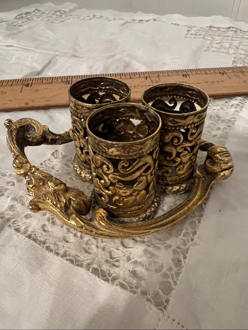 Vintage Stylebuilt NY lipstick holder Hollywood Regency dispenser